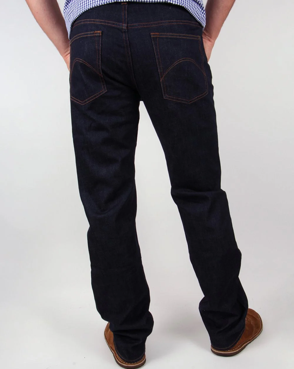 Pretty Green Burnage Regular Fit Jeans Rinse Wash - Image 3