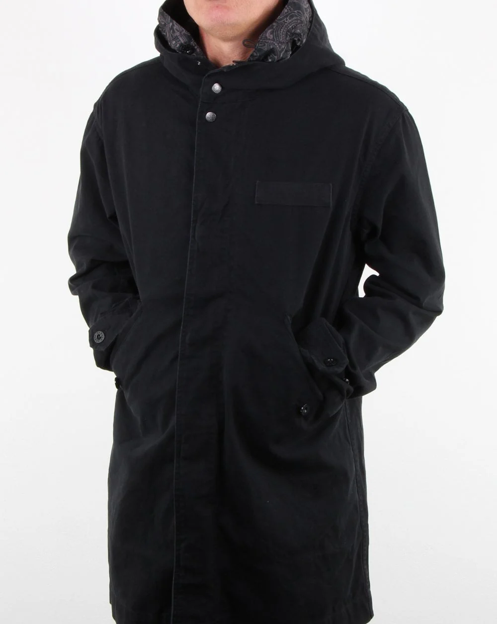 Pretty Green Cassidy Parka Black - Image 3