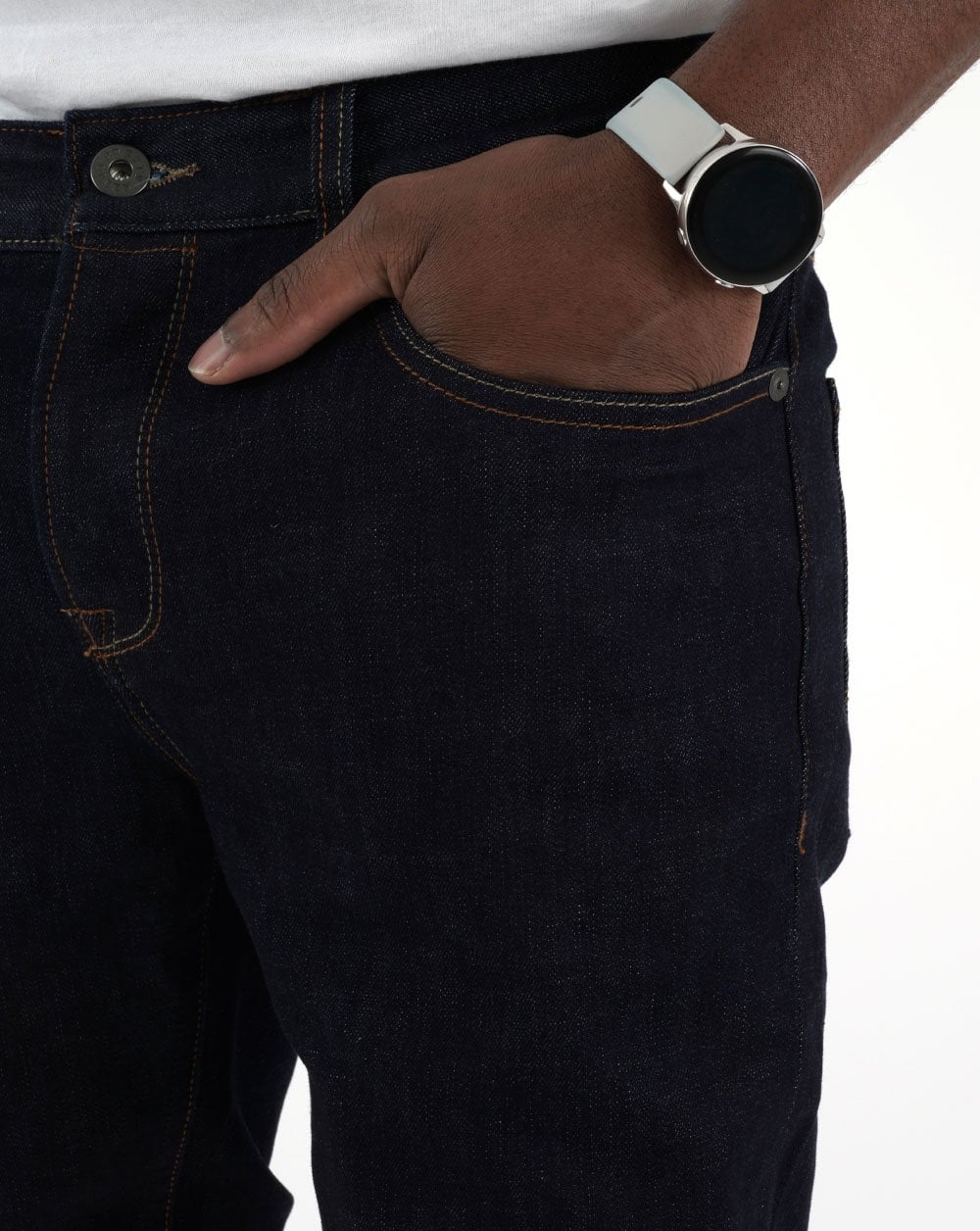 Pretty Green Castlefield slim Fit Jeans Rinse Wash - Image 2