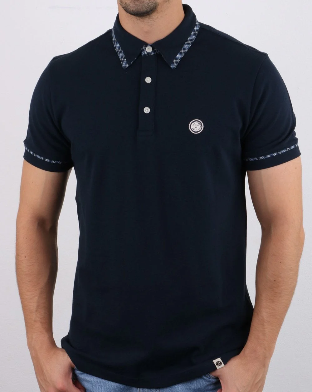 Pretty Green Cheadle Ganton Polo Shirt Blue