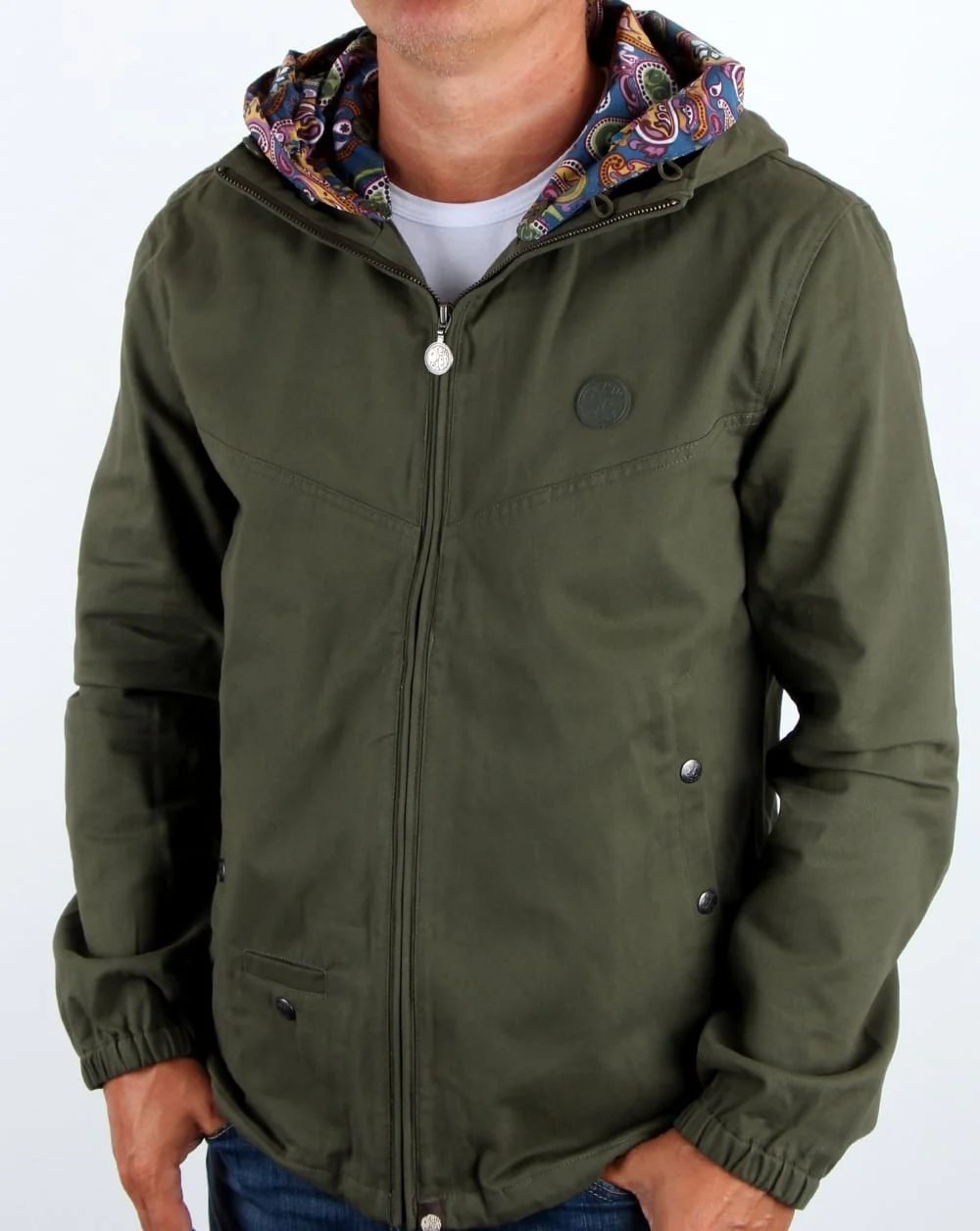 Pretty Green Classic Jacket Khaki - Image 3