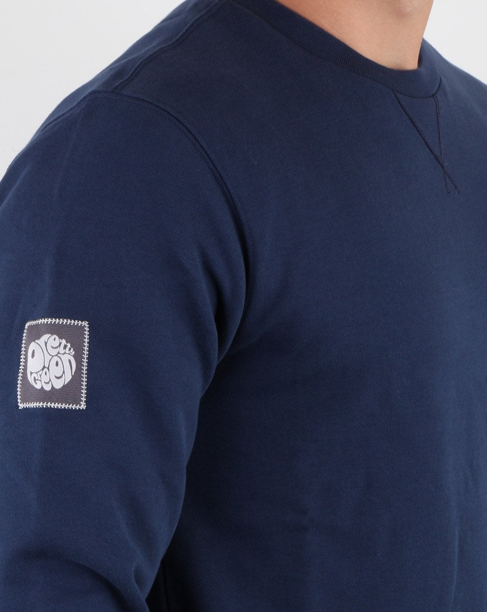 Pretty Green Clements Sweatshirt Navy - Image 3