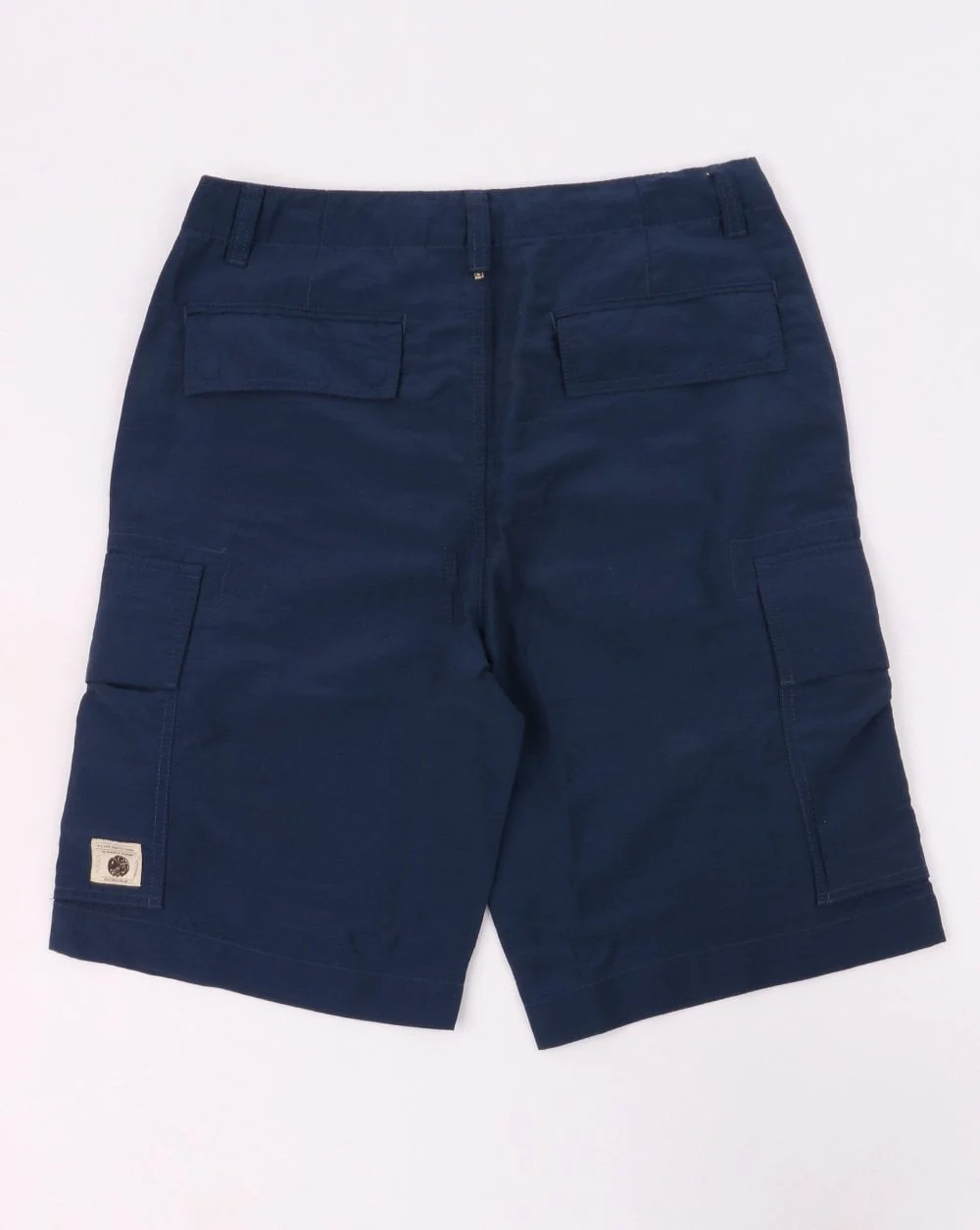 Pretty Green Combat Cargo Shorts Navy - Image 3