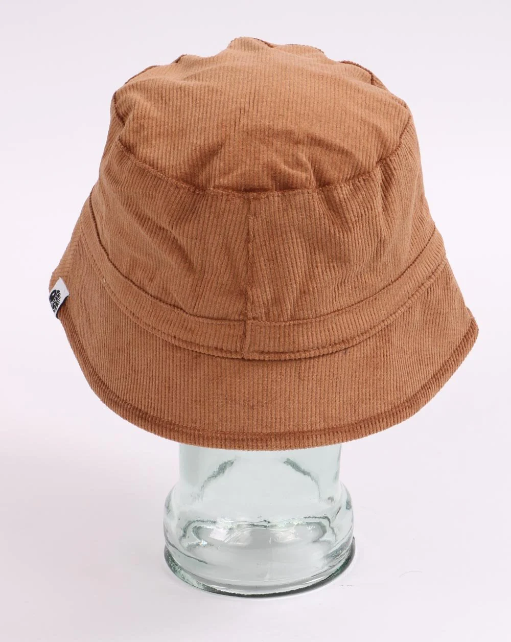 Pretty Green Cord Bucket Hat Tan - Image 4