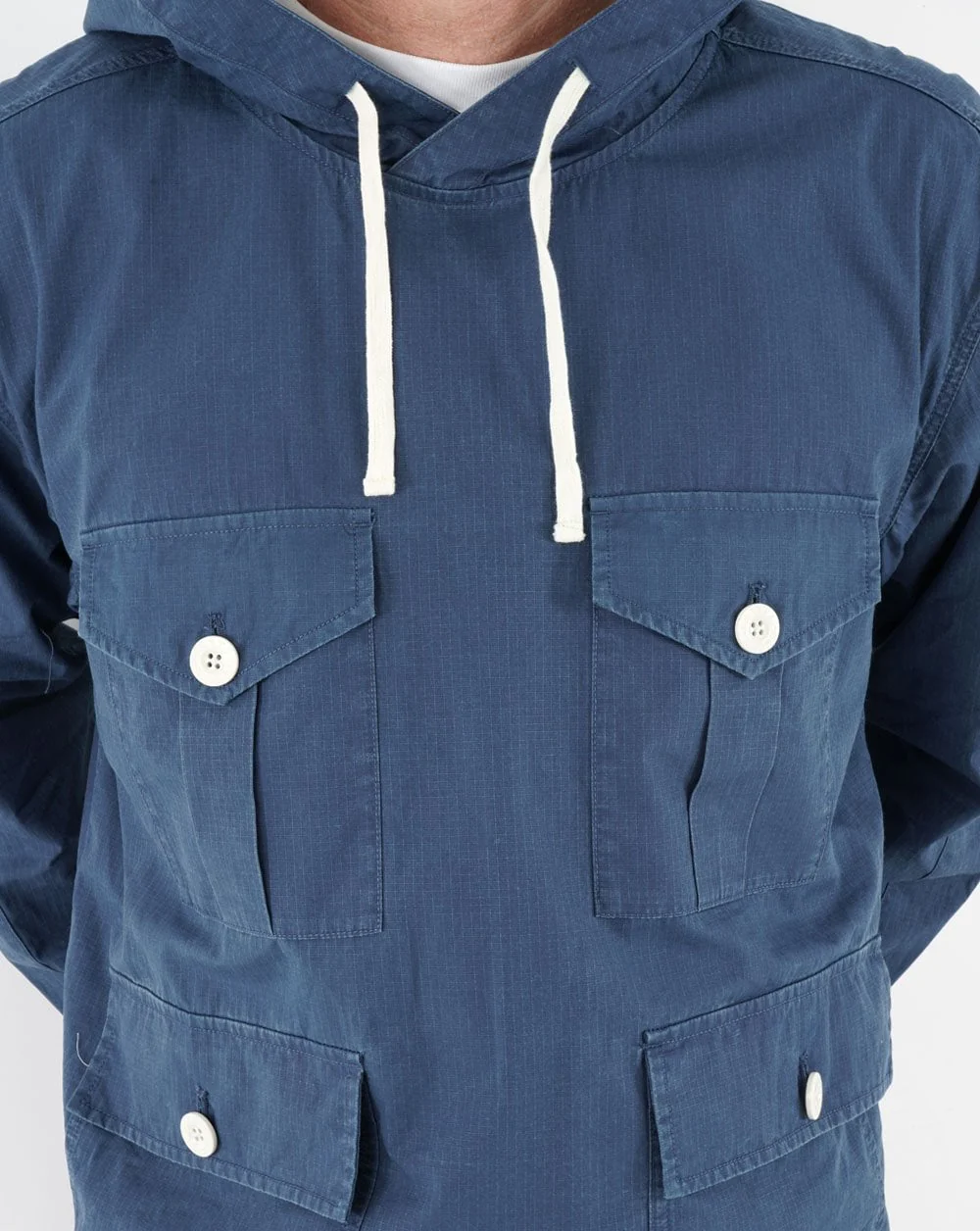 Pretty Green Creedence Smock Navy - Image 4