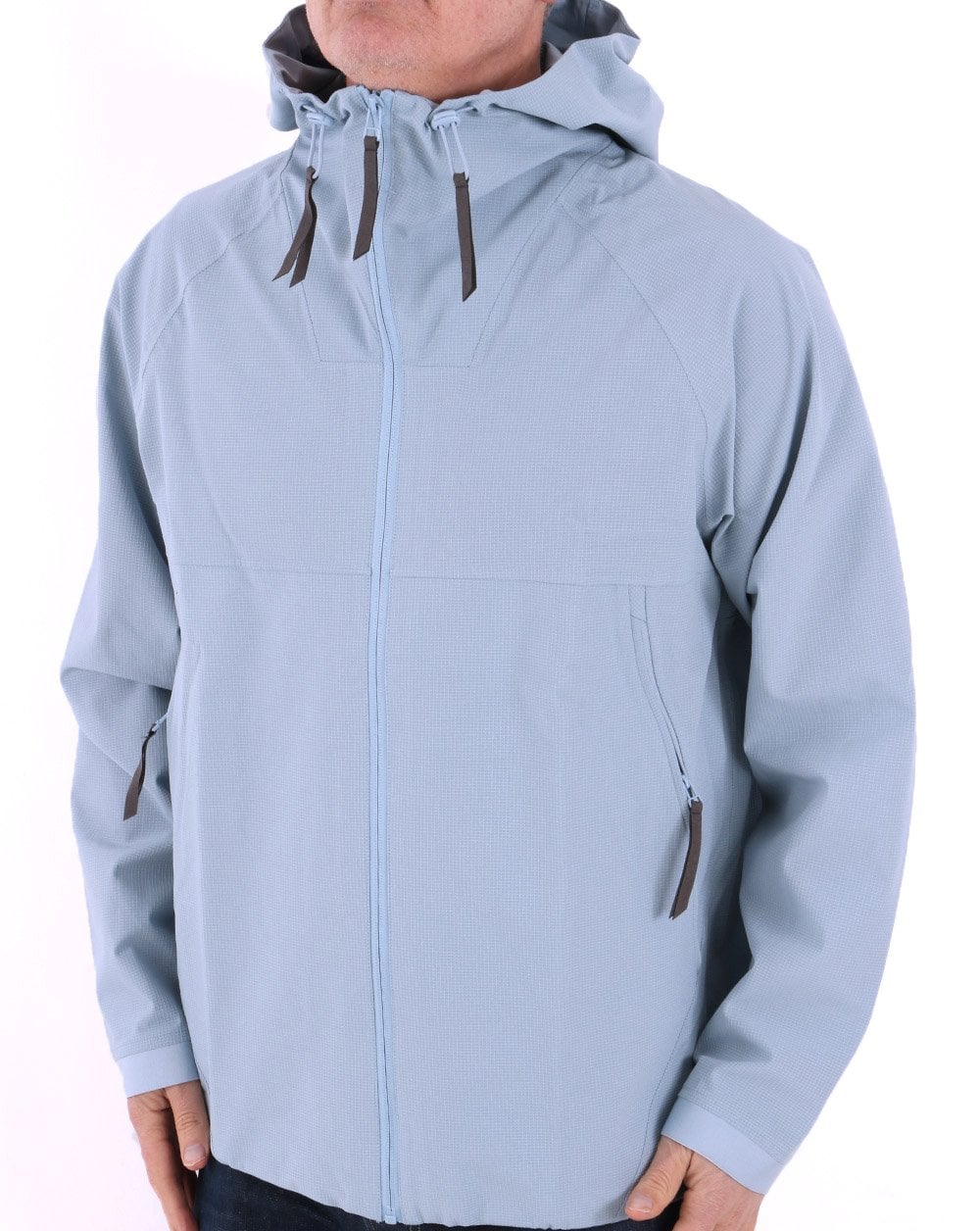 Pretty Green Cyclone Hooded Jacket Sky Blue - Image 2