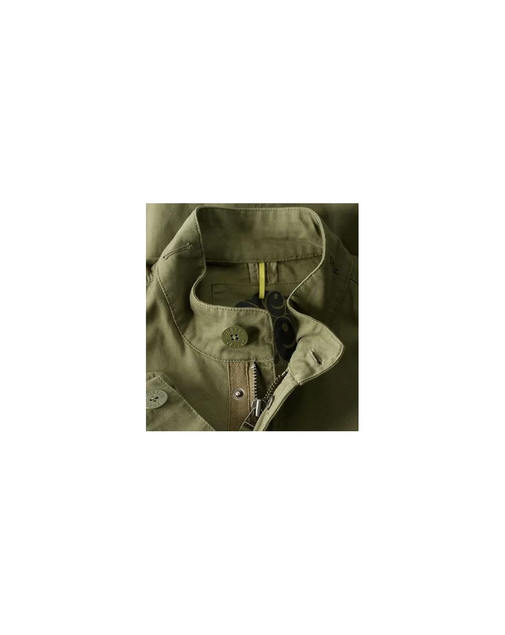 Pretty Green Deansgate Parka Khaki Green - Image 2