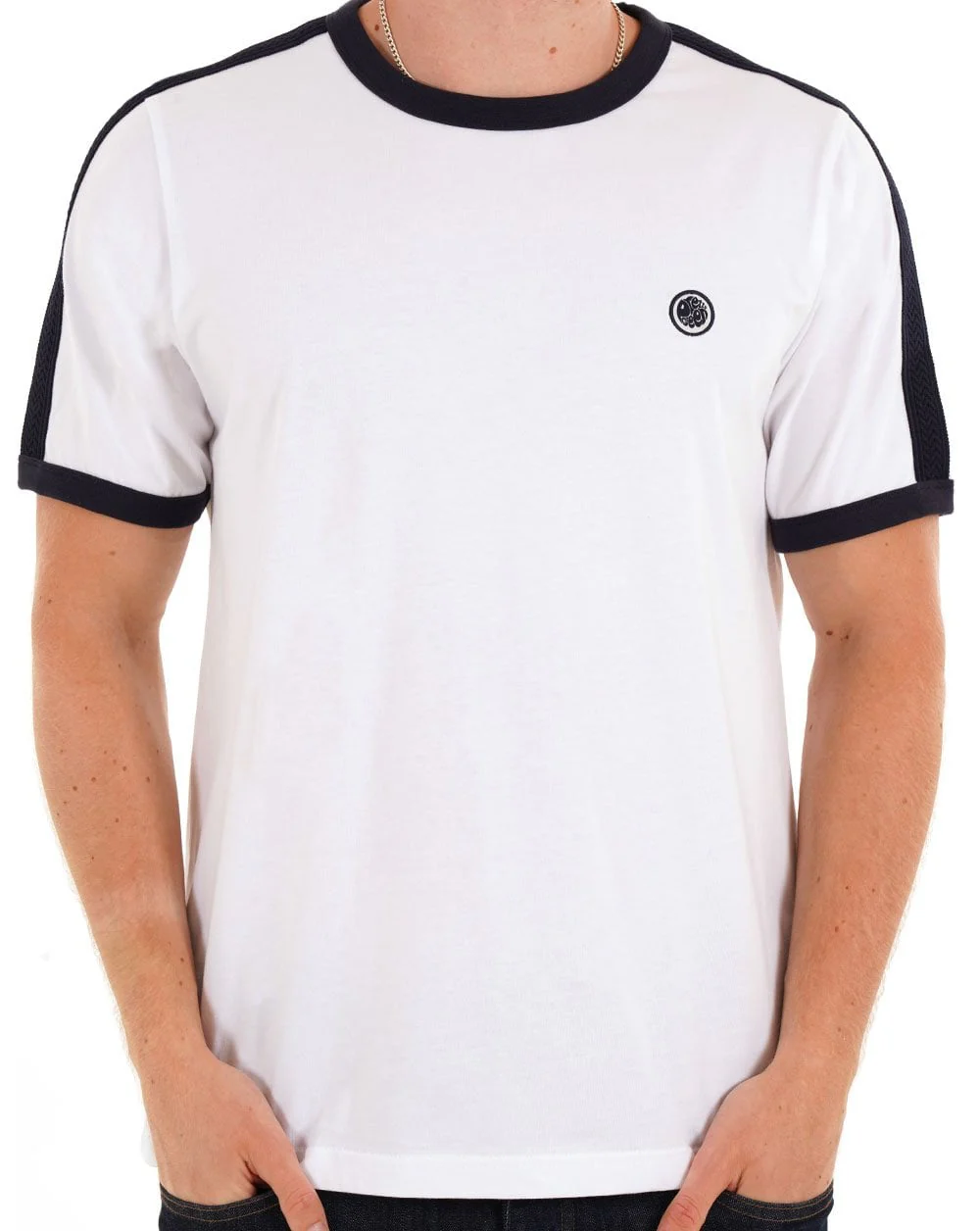 Pretty Green Denton T Shirt White