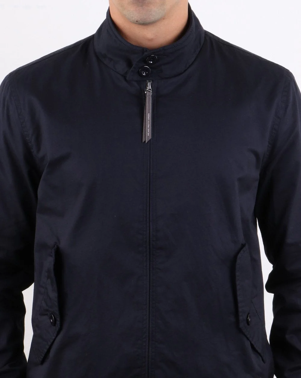 Pretty Green Derwent Harrington Jacket Navy - Image 5