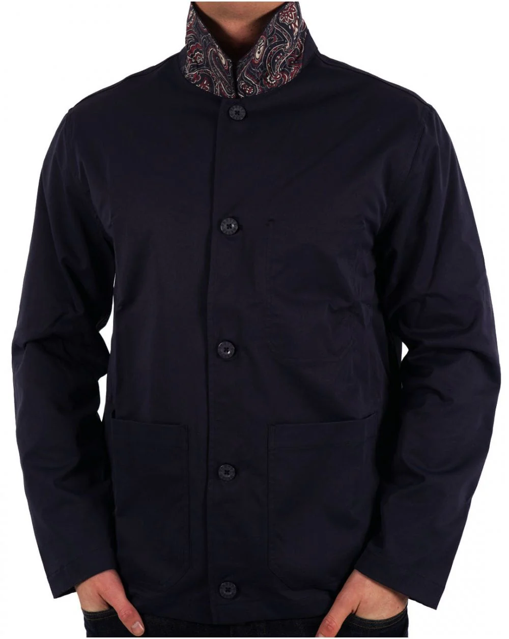 Pretty Green Didsbury Jacket Navy - Image 3