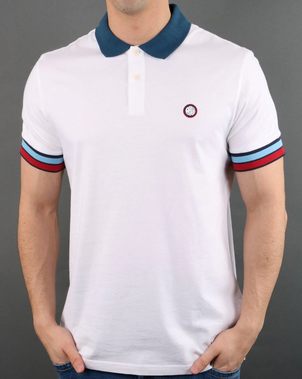 Pretty Green Durville Polo White