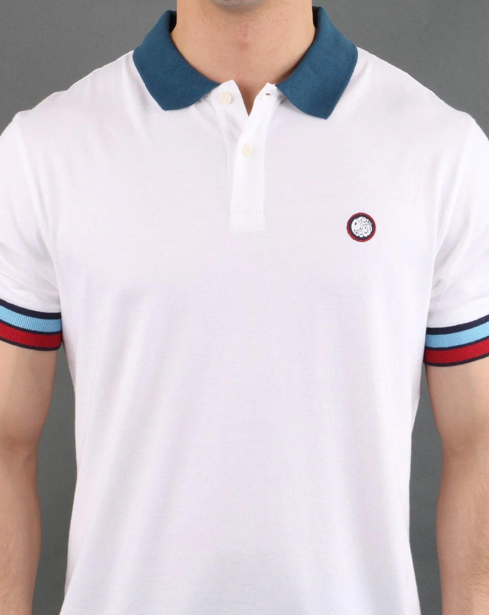 Pretty Green Durville Polo White - Image 5