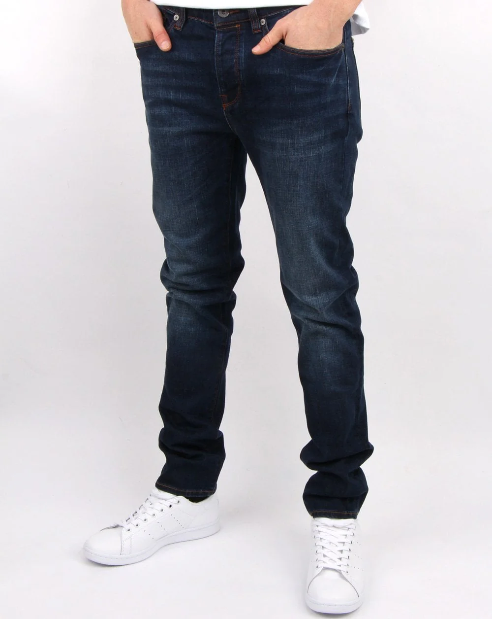 Pretty Green Erwood Regular Slim Fit 6 Month Wash - Image 2