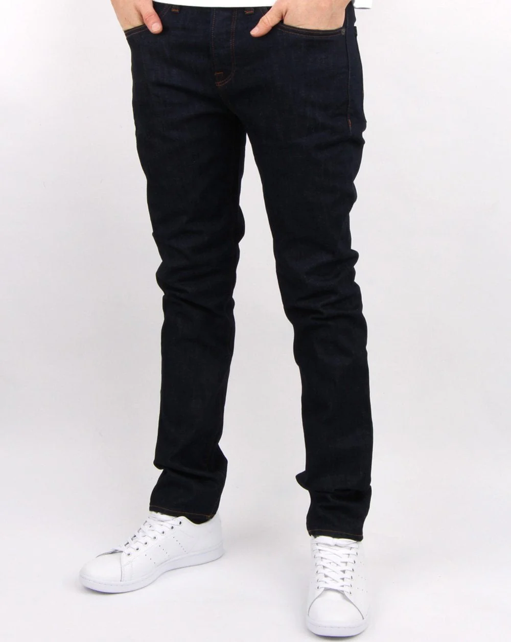 Pretty Green Erwood Regular Slim Fit Rinse Wash - Image 2