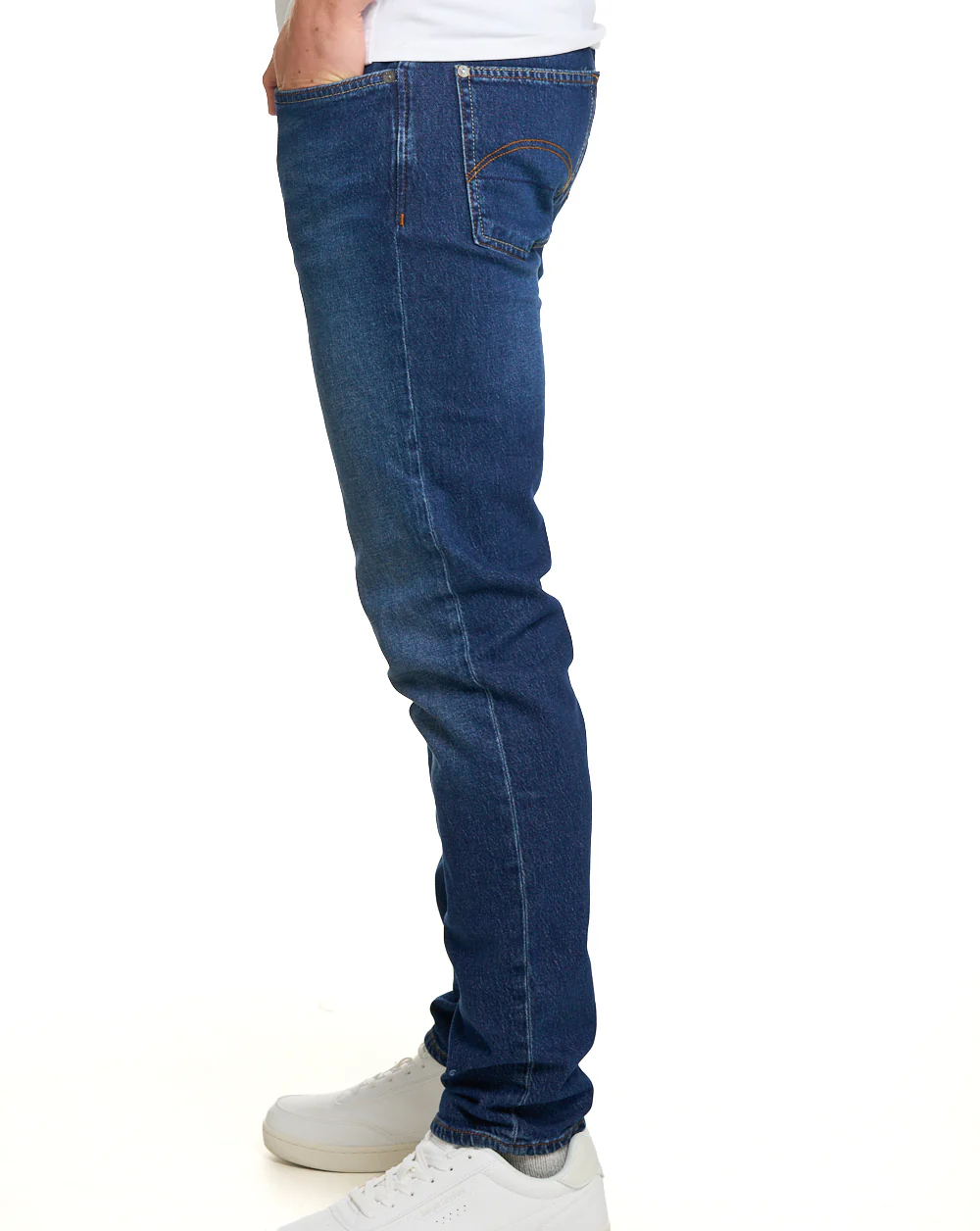 Pretty Green Erwood Slim Fit Jeans 6 Month Wash - Image 3