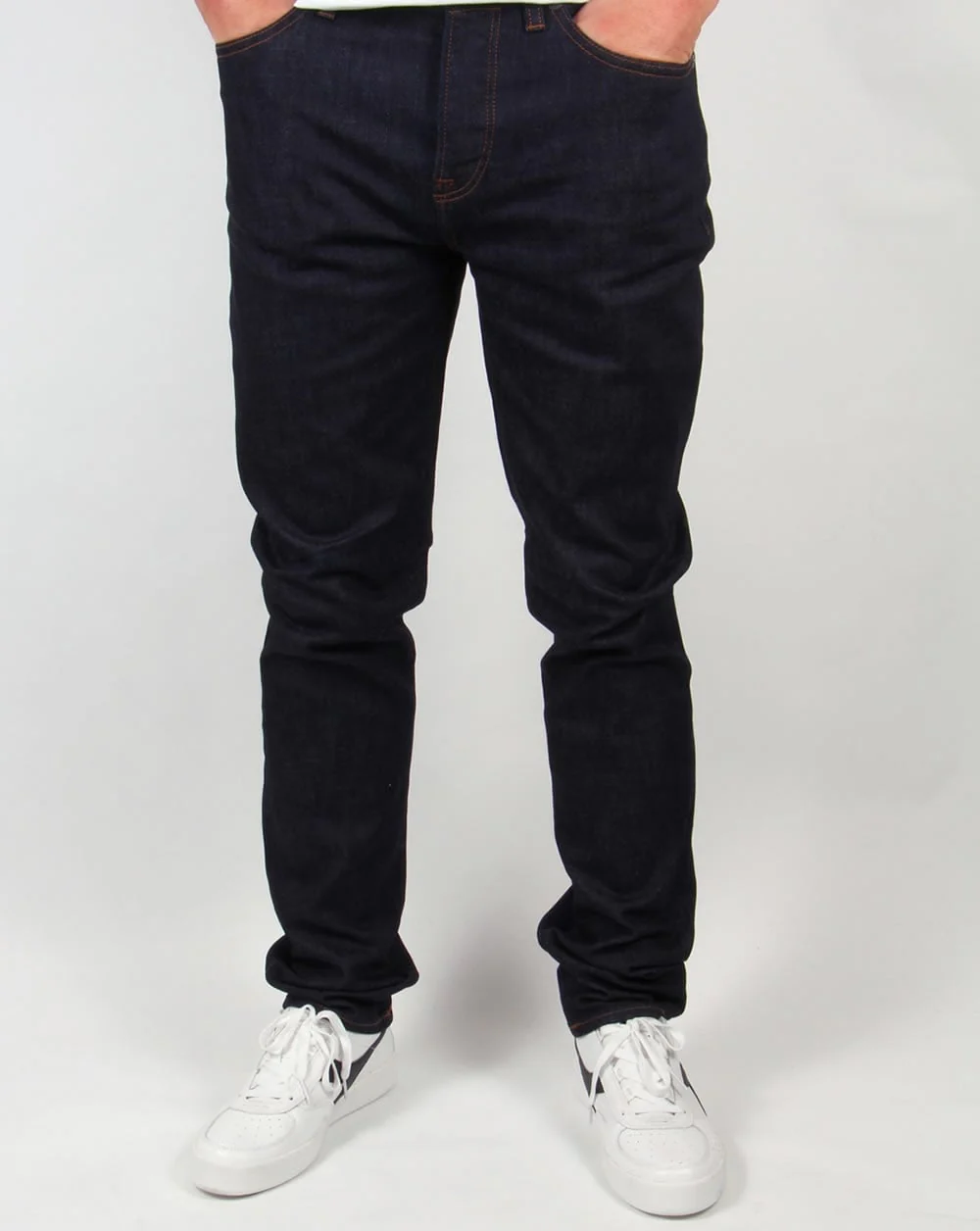 Pretty Green Erwood Slim Fit Jeans Rinse Dark Wash