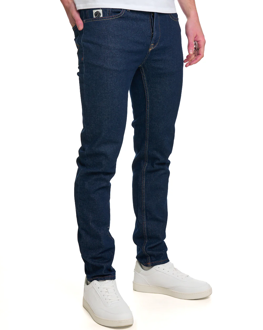 Pretty Green Erwood Slim Fit Jeans Rinse Wash - Image 3