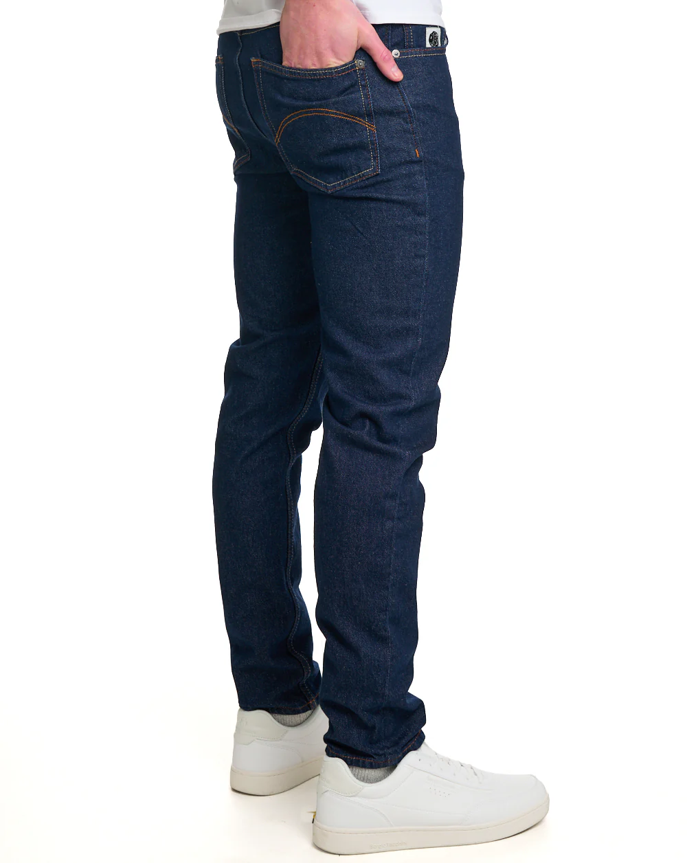 Pretty Green Erwood Slim Fit Jeans Rinse Wash - Image 4