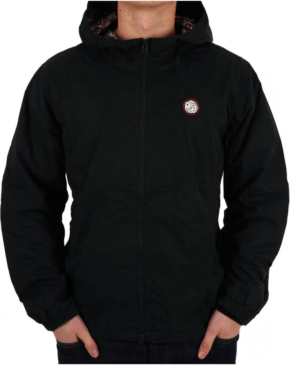 Pretty Green Feltham Hooded Jacket Black
