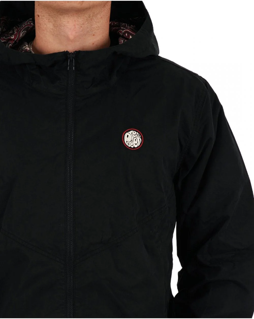 Pretty Green Feltham Hooded Jacket Black - Image 2