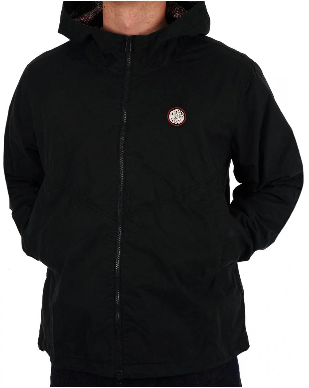 Pretty Green Feltham Hooded Jacket Black - Image 3