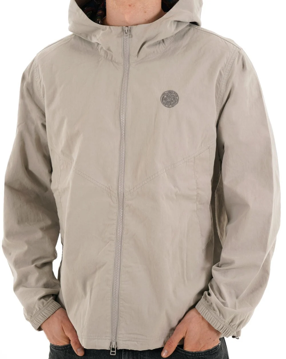 Pretty Green Feltham Hooded Jacket Grey - Image 3