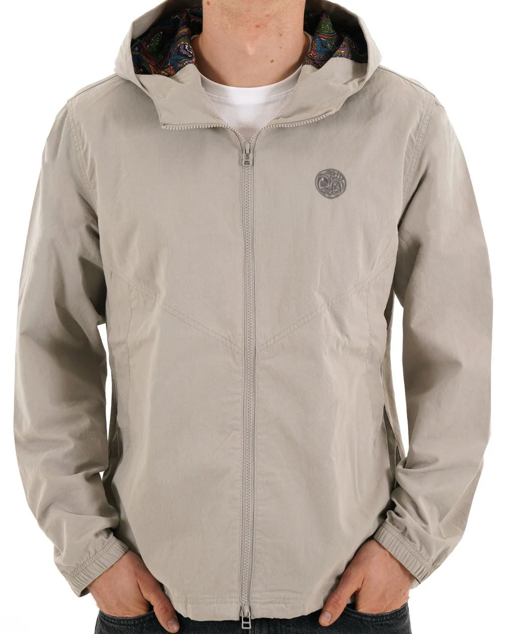 Pretty Green Feltham Hooded Jacket Grey - Image 4