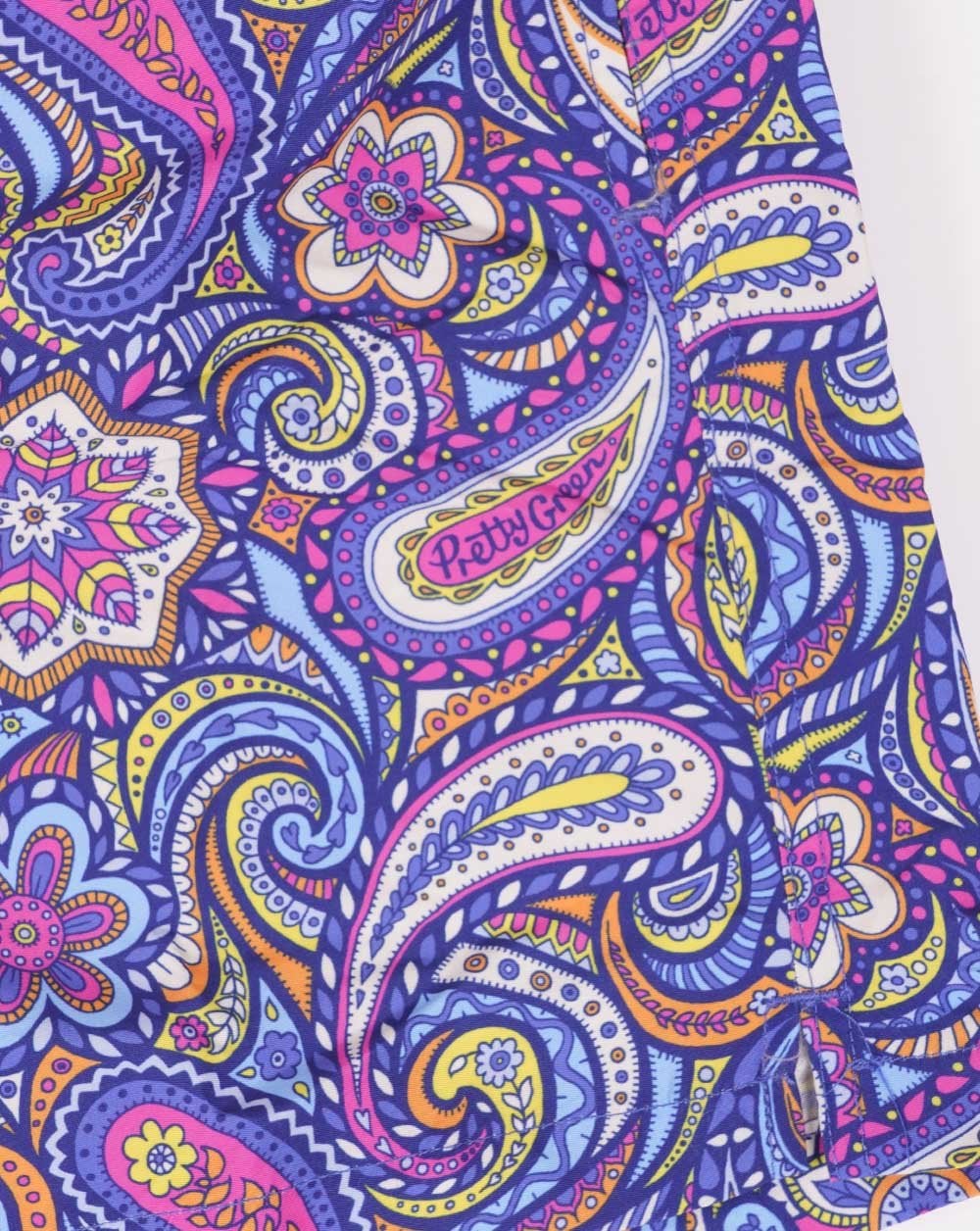Pretty Green Festival Paisley Swim Shorts Multi-Colour - Image 2