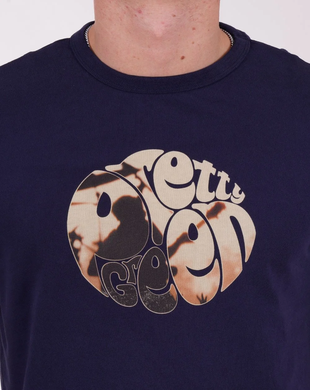 Pretty Green Frontman T-shirt Navy - Image 2