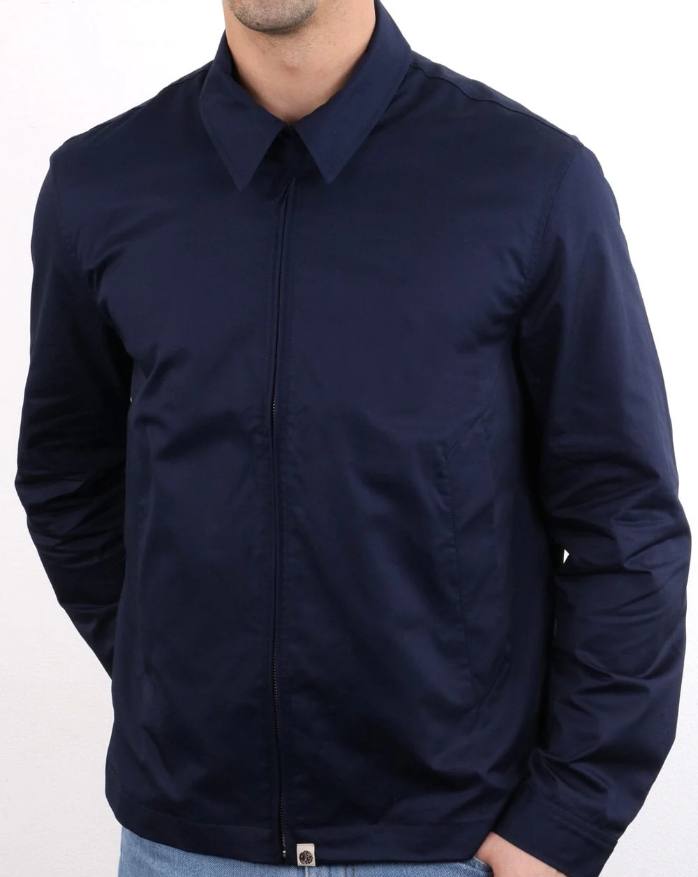 Pretty Green Galaxy Harrington Navy - Image 4