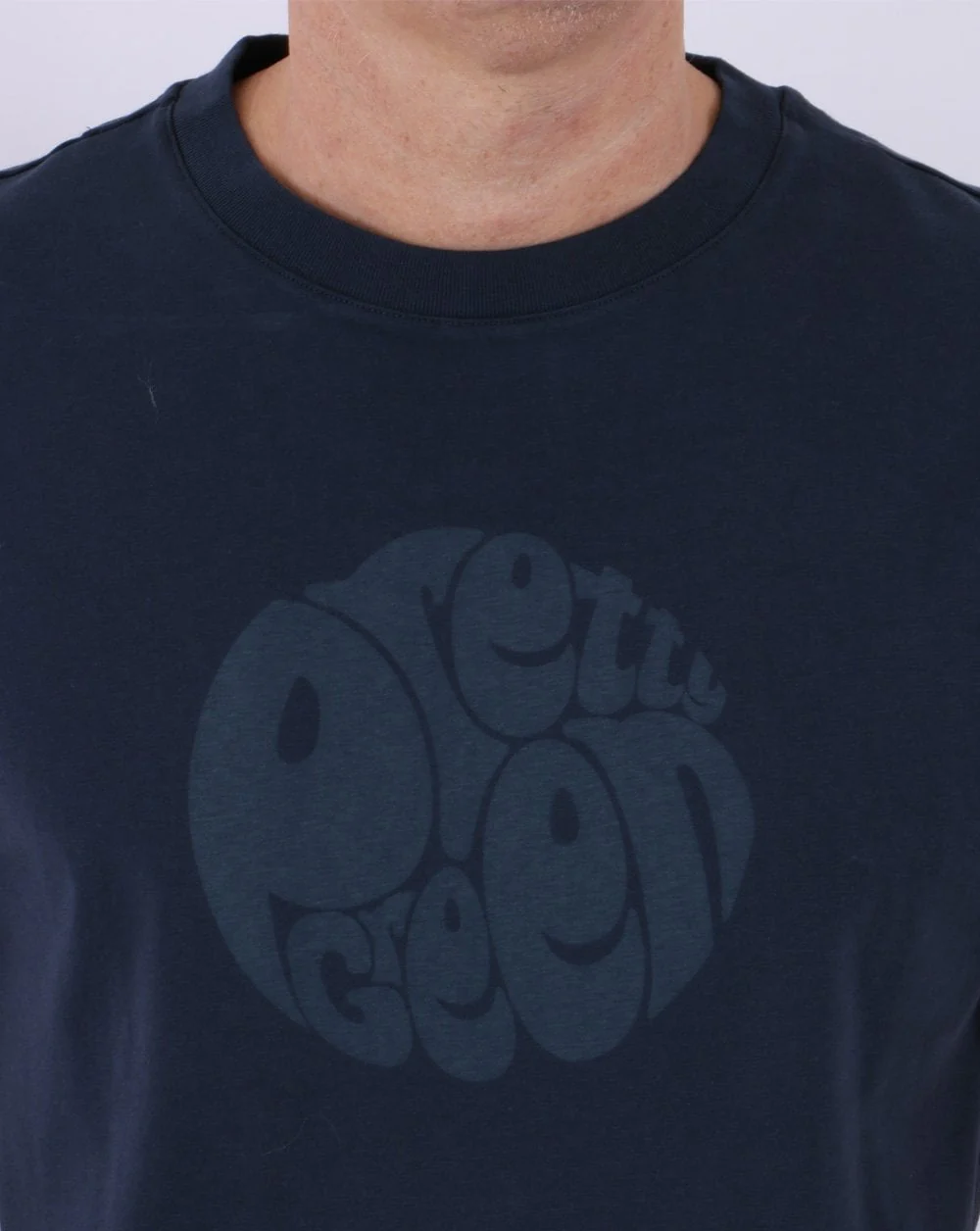 Pretty Green Gillespie T-shirt Navy - Image 2