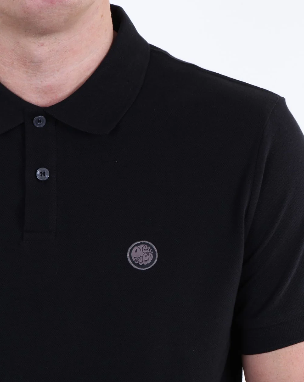 Pretty Green Hartford Polo Shirt Black - Image 2