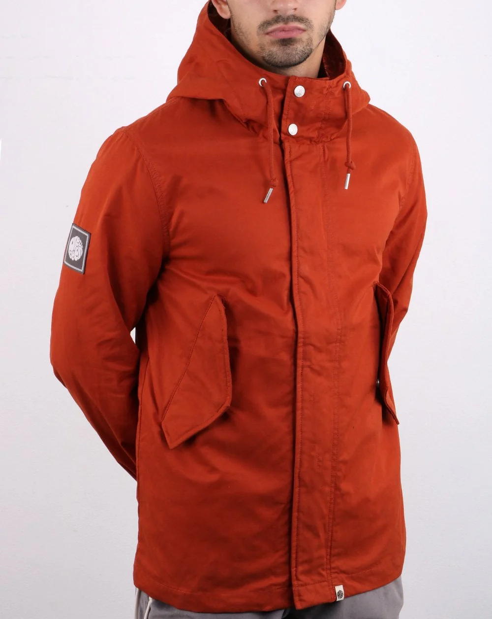 Pretty Green Jacket Burnt Orange - Image 3