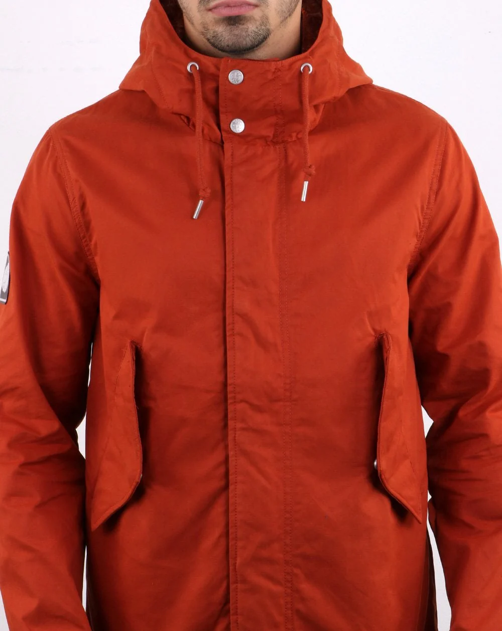 Pretty Green Jacket Burnt Orange - Image 4