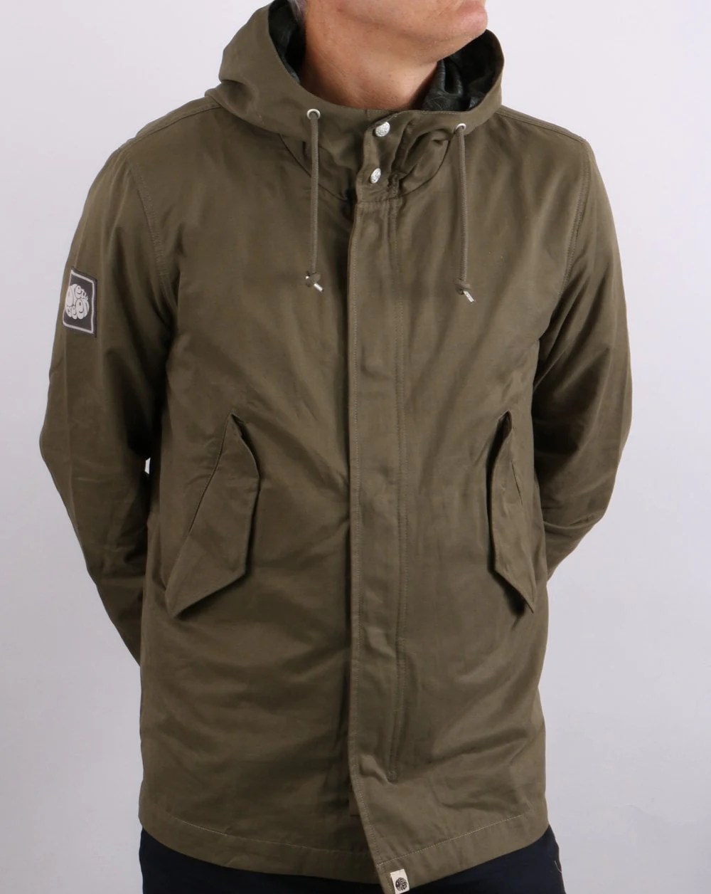 Pretty Green Jacket Khaki - Image 7