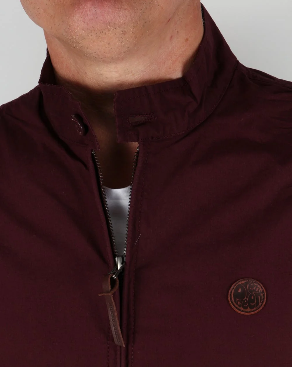 Pretty Green Kingsway Harrington Burgundy - Image 2