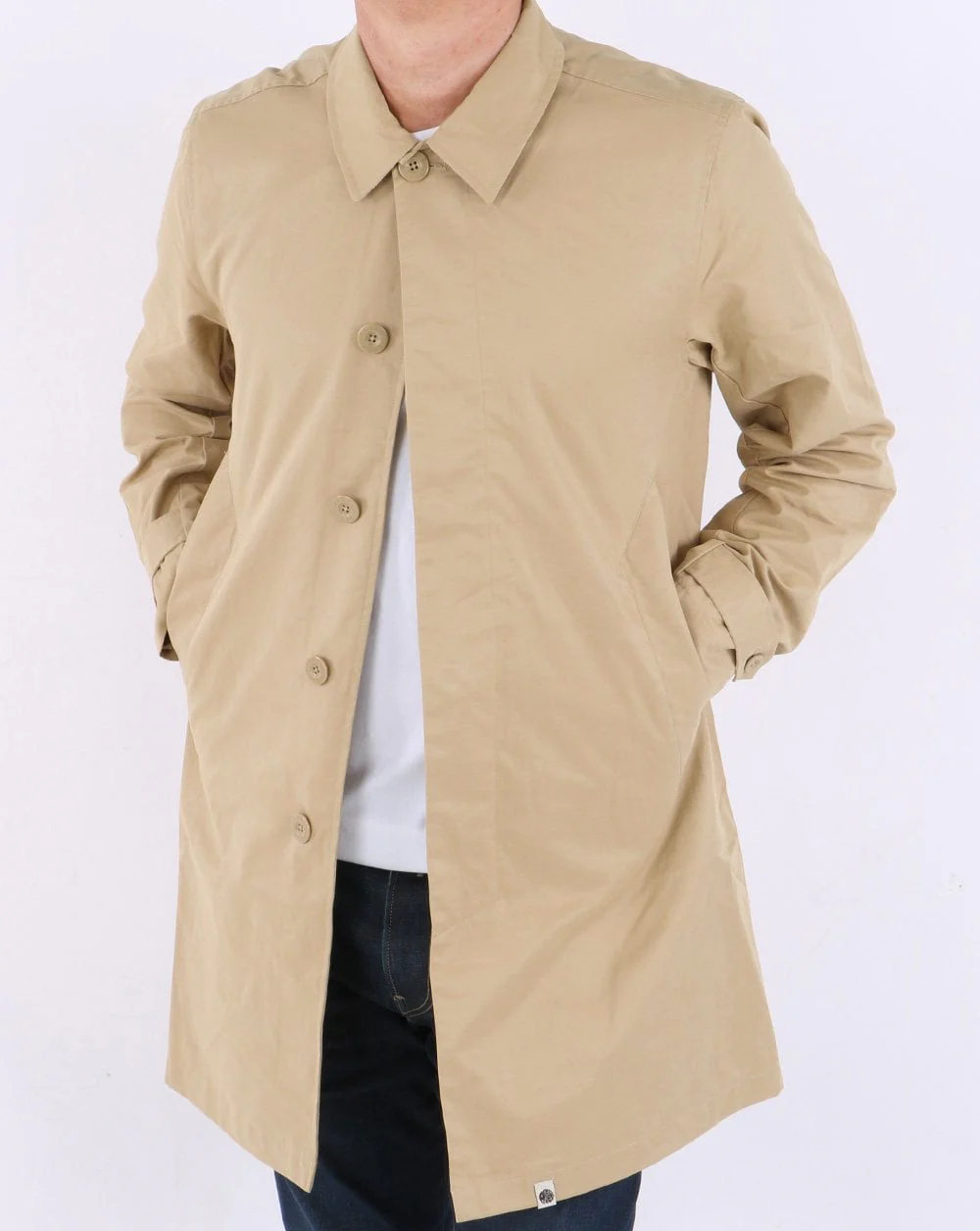 Pretty Green Langley Mac Sand