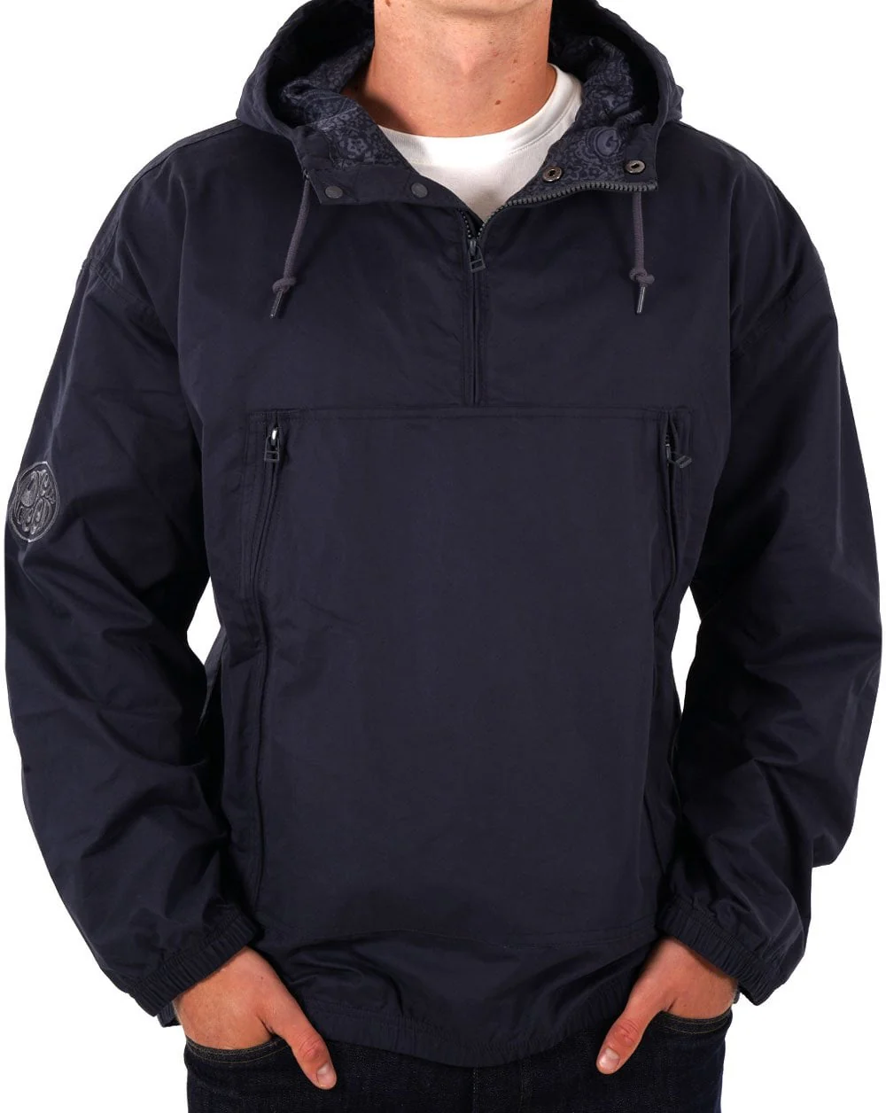 Pretty Green Lewis Smock Navy - Image 3