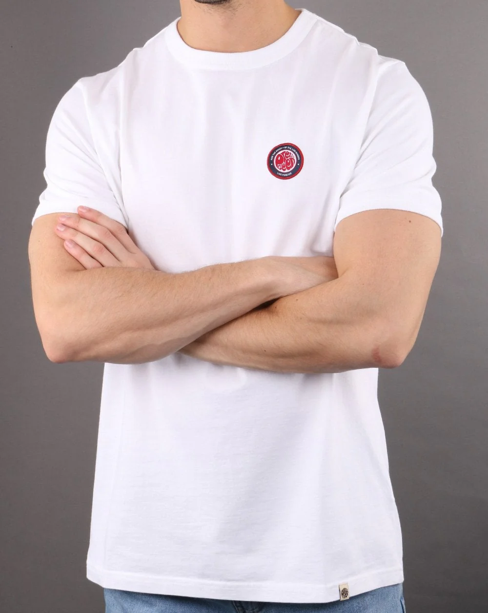 Pretty Green Likeminded Crew T-shirt White - Image 2