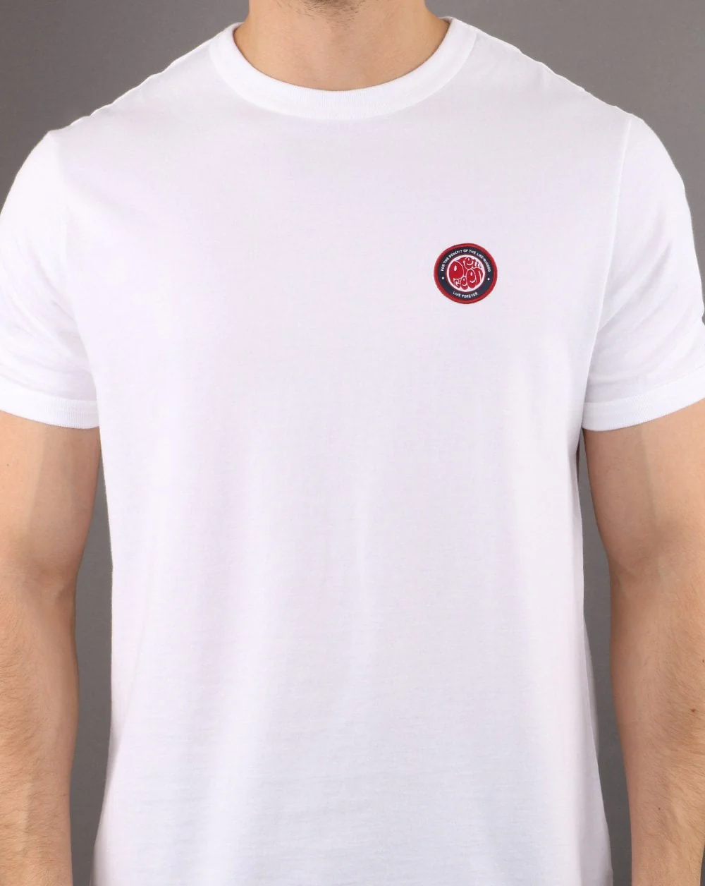 Pretty Green Likeminded Crew T-shirt White - Image 4
