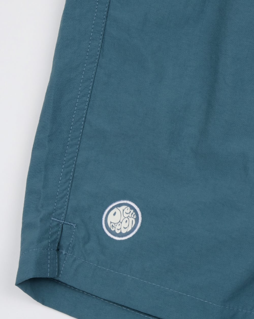 Pretty Green Logo Swim Shorts Blue - Image 3