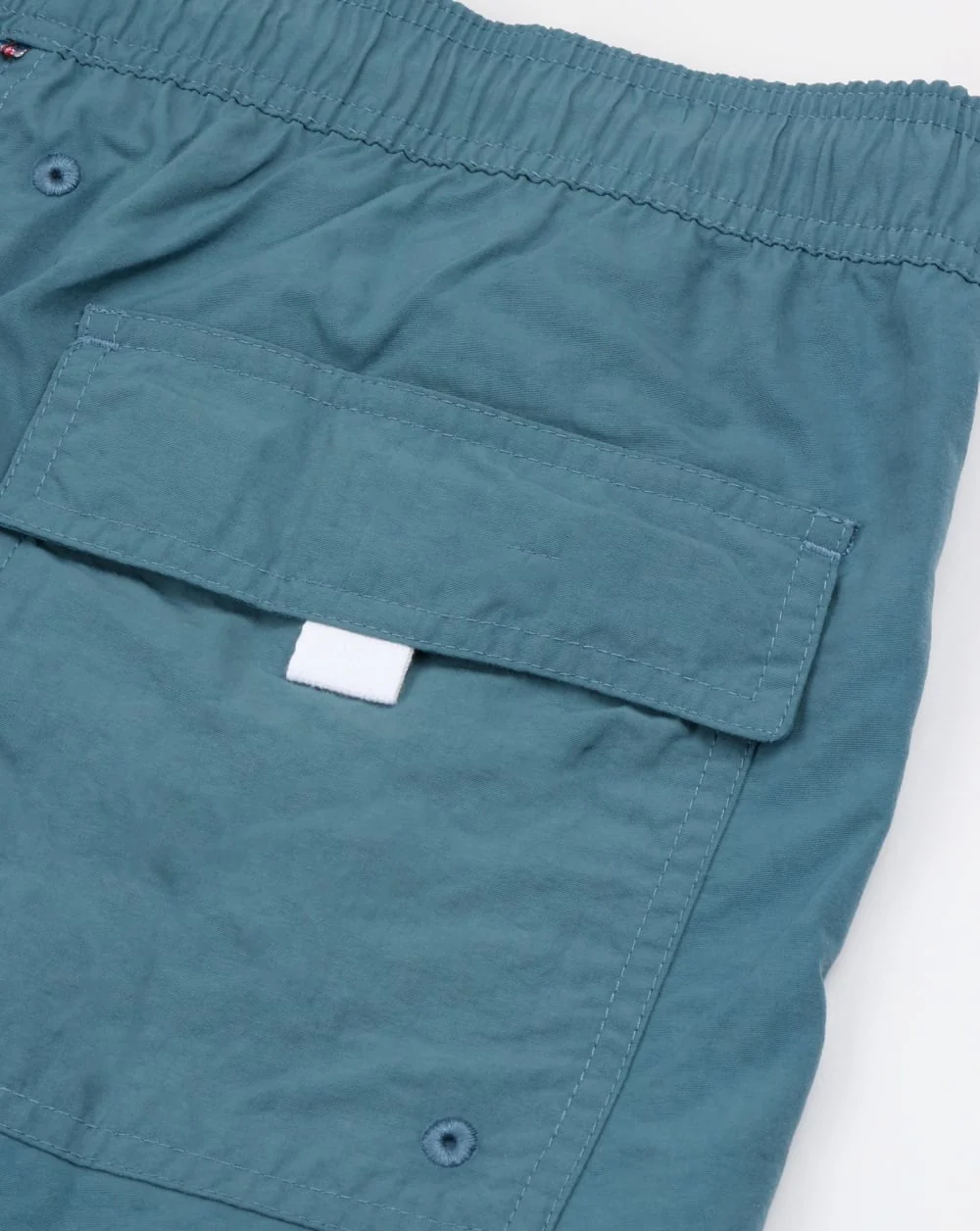 Pretty Green Logo Swim Shorts Blue - Image 4