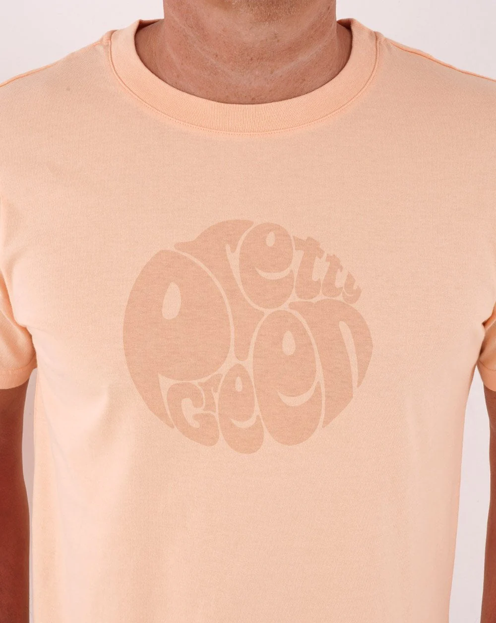 Pretty Green Logo T-shirt Light Orange - Image 2