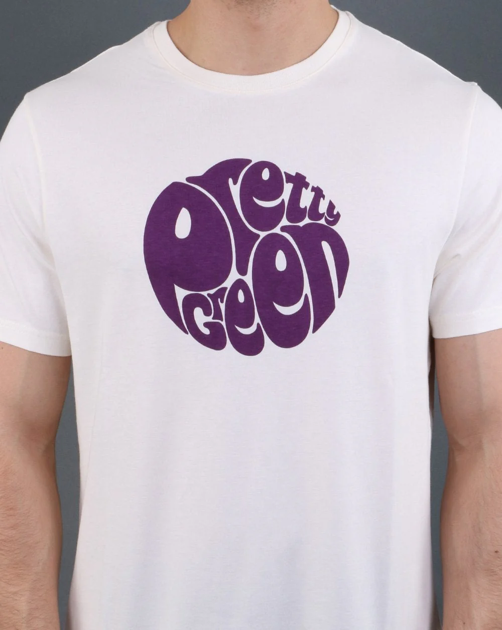 Pretty Green Logo T-shirt White - Image 3