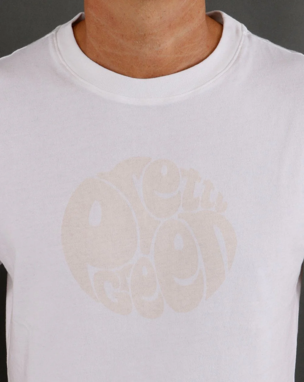 Pretty Green Logo T-shirt White/Cream - Image 2