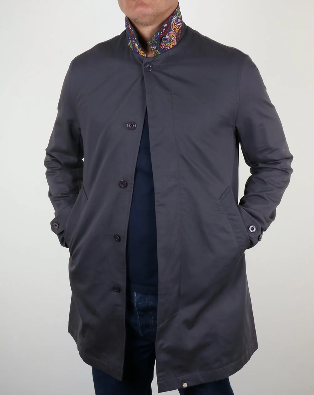 Pretty Green Mac Grey
