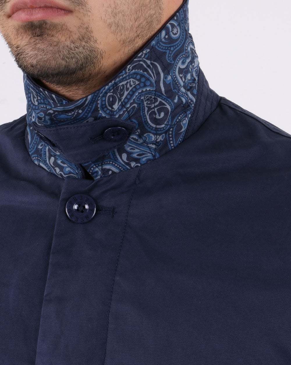 Pretty Green Mac Navy - Image 5