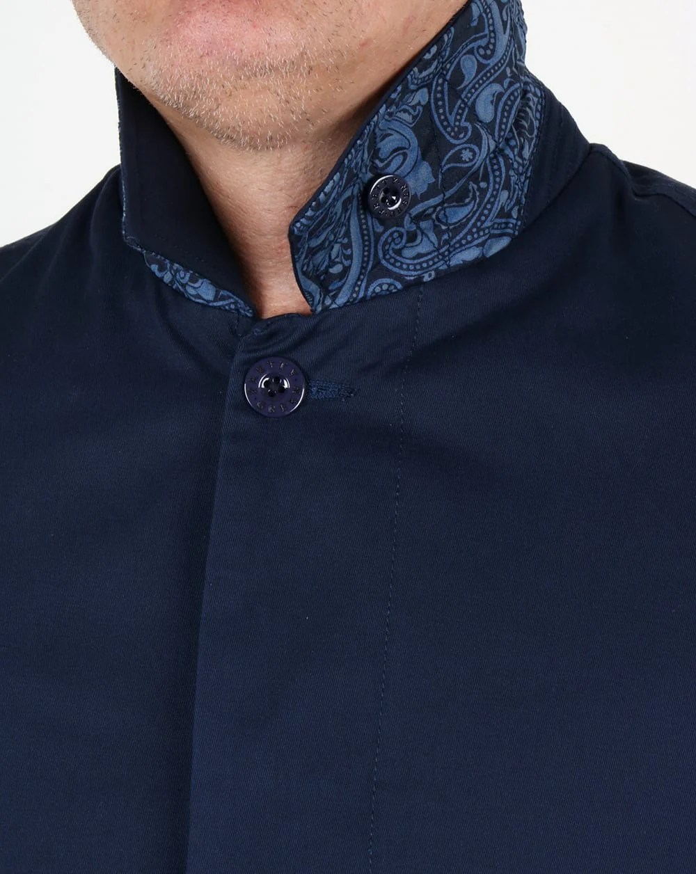 Pretty Green Mac Navy - Image 2