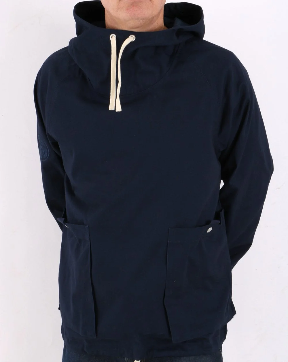 Pretty Green Mallow Smock Navy - Image 3