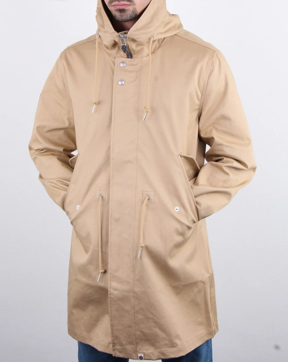 Pretty Green Marshall Parka Sand - Image 5